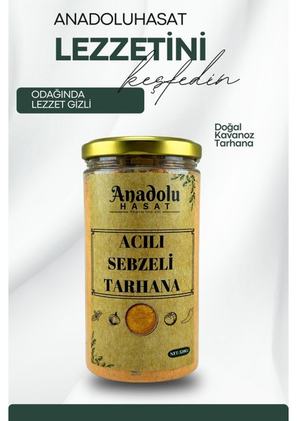 Acılı Sebzeli Tarhana 320 gr