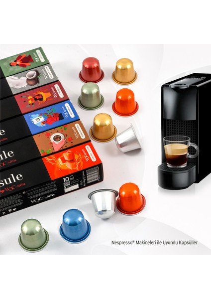 Wocapsule Colombia Nespresso Uyumlu Kapsül Kahve 10'lu Kutu