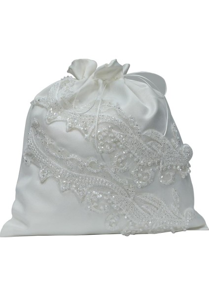 El Işçiliği Iğne Oyası Kese 24*23 cm - 6148