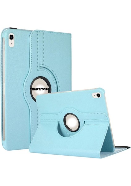 Huawei Matepad Air 11.5'' Kılıf 360°DÖNEBILEN Deri Leather New Style Cover Case Mavi