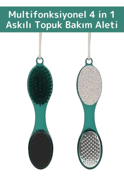 Premium Seri Yüksek Kaliteli Ayak Topuk Bakım 4 In 1 Multifonksiyonel Ayak Topuk Bakım Aleti Törpü