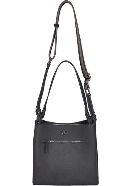 Çapraz Askılı Kadın Çanta Siyah Us24276