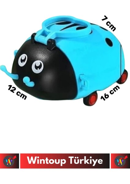 Premium Yüksek Kaliteli Sızdırmaz Su Matarası Sevimli Uğur Böceği Askılı Suluk Matara 550 ml indirimleri