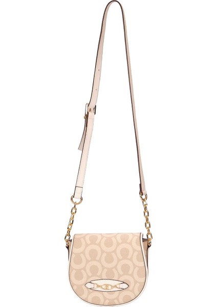 Çapraz Askılı Kadın Çanta Bej Us24192