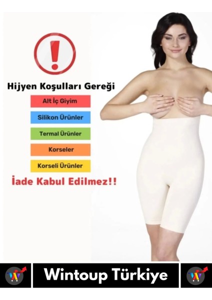 Özel Iz Göstermez Kayma Önleyici Silikonlu Toparlayıcı Etkili Masaj Özellikli Yüksek Bel Slip Korse indirimleri