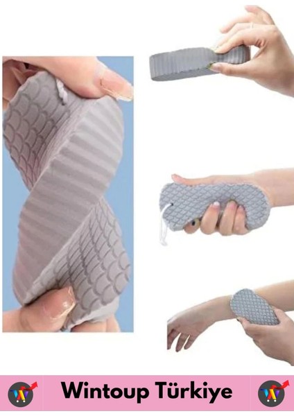 Yüksek Kaliteli Ultra Esnek Yumuşak Peeling Hassas Cilt Bebek Banyo Ovalama Süngeri Banyo Lifi 1Adet indirimleri