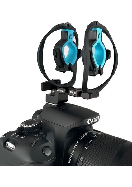 Rad-2 Shotgun Mikrofonlar Için Dslr Kamera Üstü Shock Mount