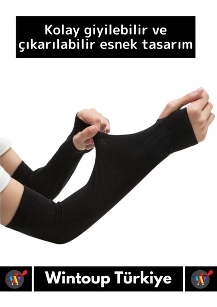 Premium Yüksek Kaliteli Uv Koruyucu Esnek Ter Emici Motorsiklet Tesettür Spor Uzun Kol Kılıfı 1 Çift fiyatları