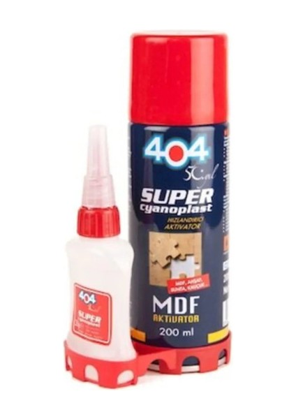 Hızlı Yapıştırıcı Mdf Kit 200 ml-404 fiyatları
