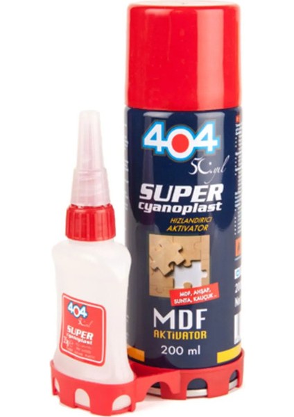 Hızlı Yapıştırıcı Mdf Kit 200 ml-404 modelleri