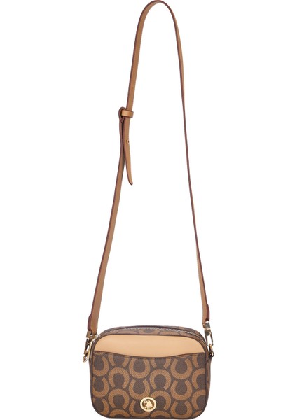 Çapraz Askılı Kadın Çanta Kahve Us24198