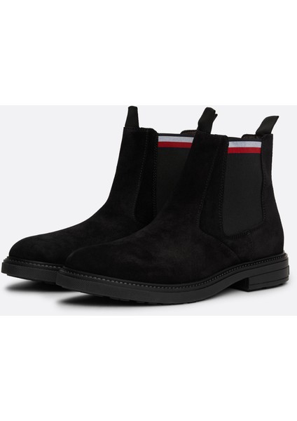 Tommy Hılfıger Hılıfger Outdoor Suede Chelsea Bot & Bootie