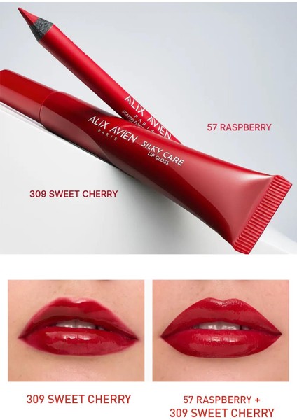 Alix Avien Silky Care Lipgloss 309 - Sweet Cherry