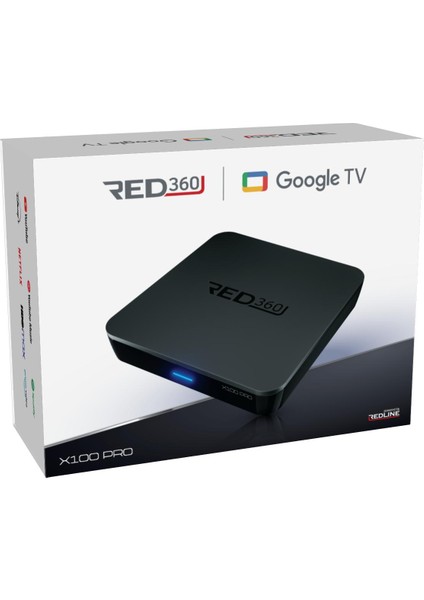 RED360 X100 Pro 16GB Google Tv