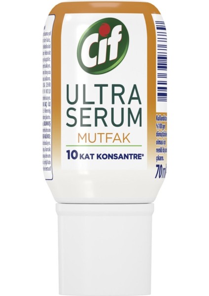 Ultra Serum Kapsül Mutfak Temizleyici 10 Kat Konsantre Zorlu Yağları %100 Çözer 70ML 4ADET modelleri