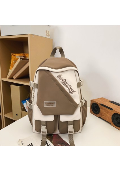 Kız Öğrenciler Için Stokta Yeni Sırt Çantası Seyahat Evrensel Naylon Büyük Kapasiteli Sırt Çantası Ortaokul Öğrenci Sırt Çantası (Yurt Dışından)