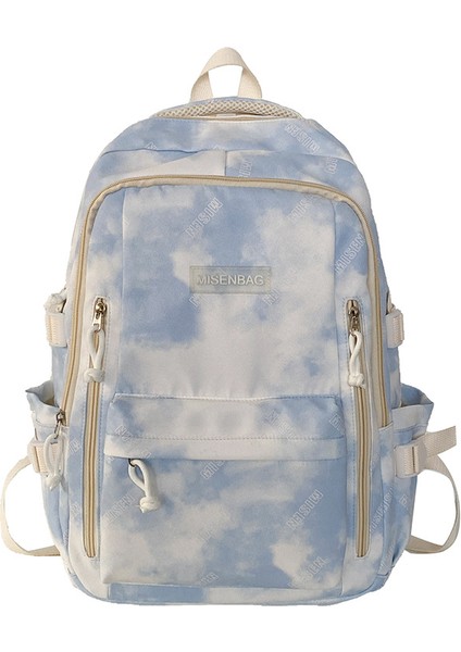 Moda Rahat Sırt Çantası Yeni Stil Batik Trendi Sırt Çantası Büyük Kapasiteli Orta Okul Öğrencisi Okul Çantası (Yurt Dışından)