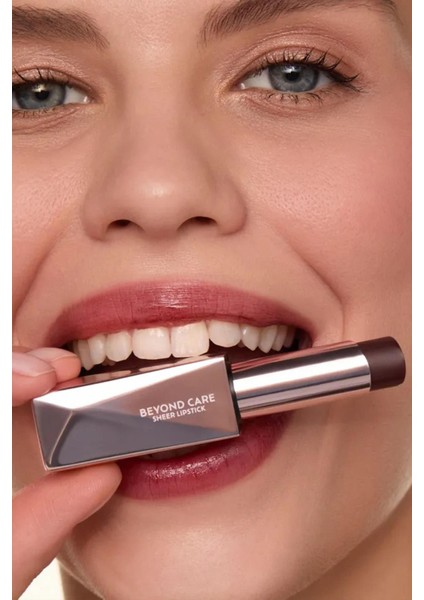 Beyond Care Sheer Lipstick 907 - Glossy Espresso - Yoğun Nemlendirici Besleyici Etki - Parlak Ruj modelleri