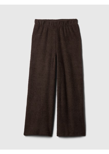 Kadın Kahverengi Triko Pijama Altı