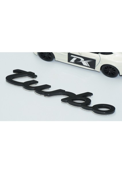 Porsche Turbo Bagaj 3m 3D Siyah Abs Yazı Logo Amblem fiyatları