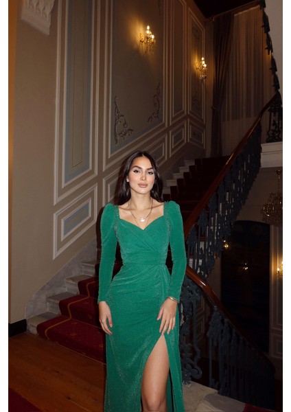 Shena Simli Kol Detay Abiye 583039 modelleri