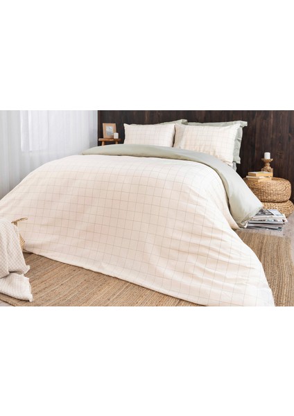 Norwich Yeşil Pamuk King Size Nevresim Takımı fiyatları