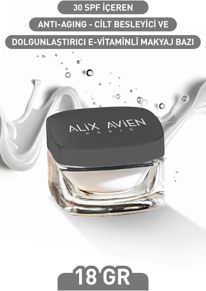 Alix Avien Rejuvenating Face Base Cream - Çok Amaçlı Gençleştirici Makyaj Bazı Kremi Spf 30