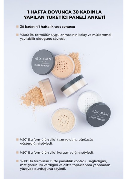 Ipeksi Toz Pudra - Sabitleyici Etki Mat Bitiş - Loose Powder 02 Nude Ivory