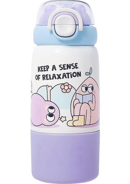 500 ml Taşınabilir Yalıtımlı Çocuk Suluk (Yurt Dışından)