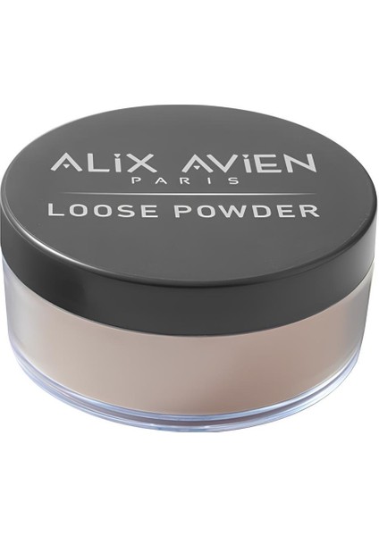 Alix Avien Ipeksi Toz Pudra - Sabitleyici Etki Mat Bitiş - Loose Powder 03 Soft Apricot