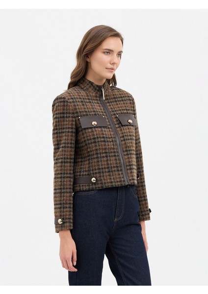 Kadın Ceket-Kahverengi