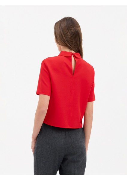 Kadın Gömlek-Kırmızı fiyatları