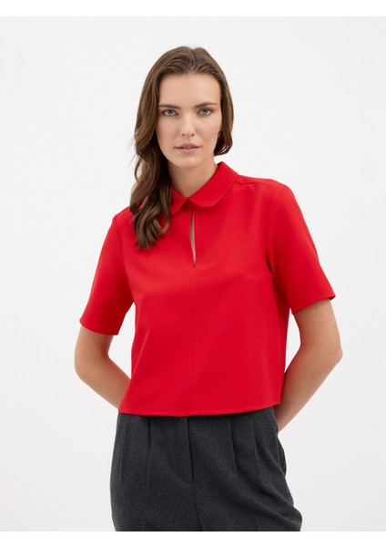 Kadın Gömlek-Kırmızı modelleri