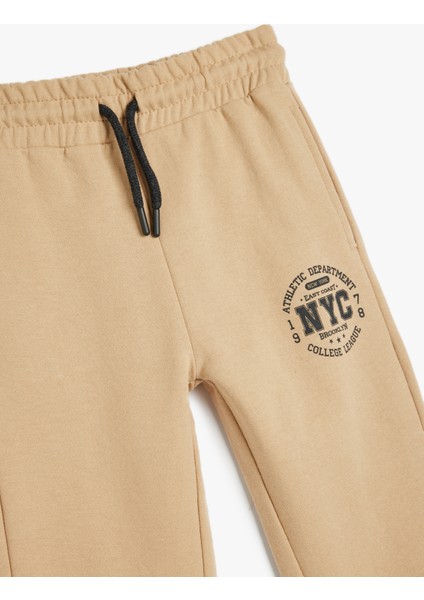 Beli Lastikli Baskılı Jogger Eşofman Altı modelleri