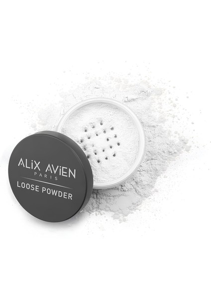 Ipeksi Toz Pudra - Sabitleyici Etki Mat Bitiş - Loose Powder 01 Transparent