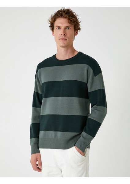 Bisiklet Yaka Kazak Triko Uzun Kollu fiyatları