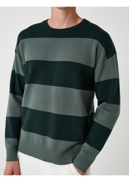 Bisiklet Yaka Kazak Triko Uzun Kollu indirimleri