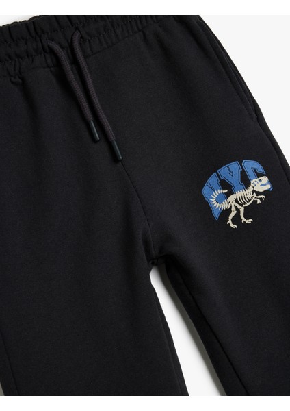 Baskılı Regular Fit Jogger Eşofman Altı fiyatları