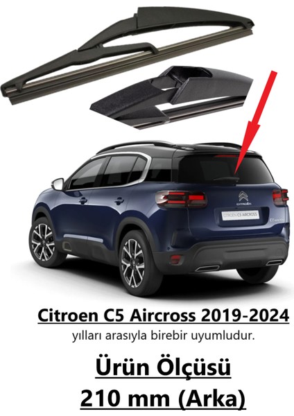Citroen C5 Aircross 2019-2024 Arka Silecek