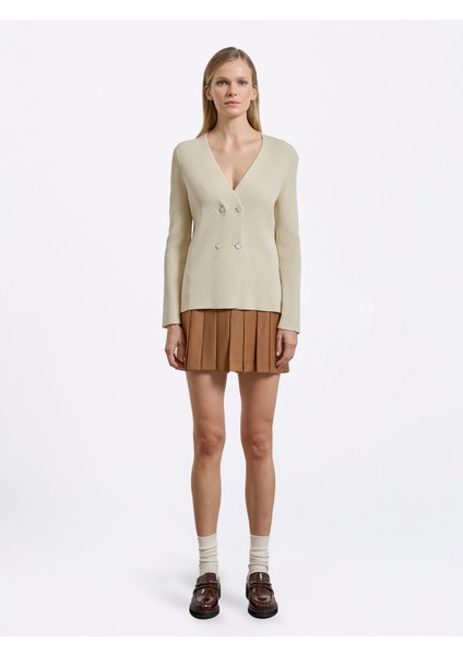 Kadın Triko Hırka-Bej indirimleri