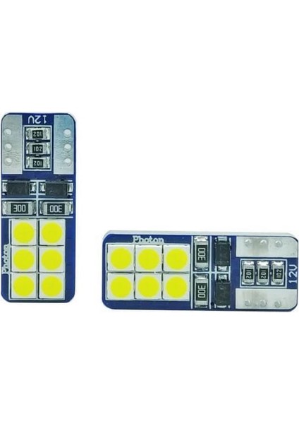 T10 W5W 6+6 Led(2'li Blister)