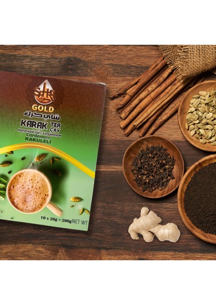 Kakuleli Karak Çay x1 Kutu - Cardamom Karak tea x1 Box