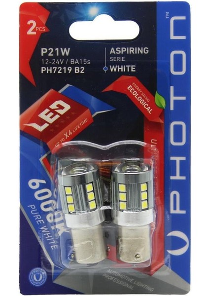 Peugeot Rifter Geri Vites P21W Exclusive Serisi LED