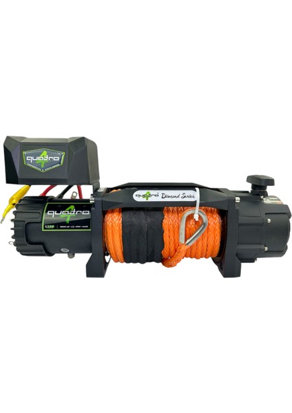 12V 13500 Lb Turuncu Sentetik Halatlı Off-Road 4x4 Vinç (Turuncu Halatlı) fiyatları