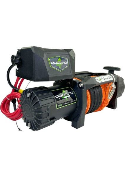 12V 13500 Lb Turuncu Sentetik Halatlı Off-Road 4x4 Vinç (Turuncu Halatlı) fırsatları