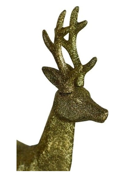 Simli Dekoratif Geyik 23*33 cm