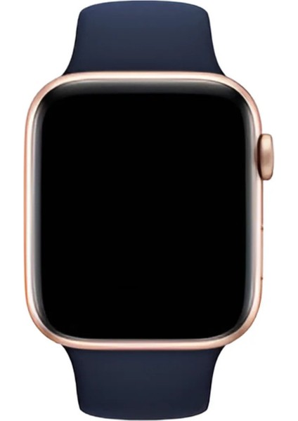 Apple Watch Kordon Kayış 42-44-45 mm Uyumlu Silikon