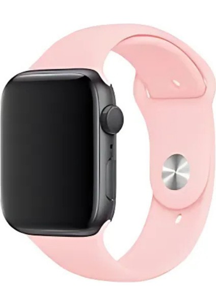 Apple Watch Kordon Kayış 42-44-45 mm Uyumlu Silikon