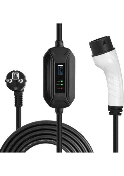 3,5 Kw Mini 220 V Taşınabilir Araç Şarj Cihazı ve Taşıma Çantası ile birlikte.