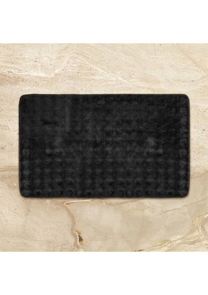 Soft Artos 2'li Banyo Paspası - Antrasit - 60 x 100 cm + 50 x 60 cm